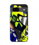 Coque - MANIACASE - Google Pixel 8a - Silicone - Souple - MotoGP Helmet