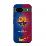 Coque - MANIACASE - Google Pixel 8a - Silicone - Souple - Barcelone FC & Real Madrid