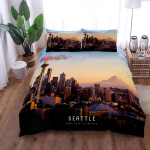 Notre Dame De Paris Voodipesukomplekt King Queen Double Full Twin Single Suurusega Voodipesu Komplekt EU single(135x200cm)
