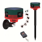 Anduri alarm &ndash; turva- ja seire-vilklamp, USB-salvestis ning koera haukumise ja laskumise helid sissetungijate eemale peletamiseks punane