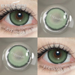 EYESHARE 1 Pair Colored Contact Lenses Crystal Natural Brown Lens Soft Eye Makeup Multicolor Eye Lens