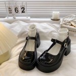 Naiste pandlaga rihmaga Mary Janes platvormkingad naiste pumbad 39 must