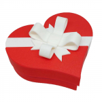 S&otilde;brap&auml;eva p&ouml;&ouml;rlevate osadega kinkekarp, suur kinkekarp, 3D-prinditud kinkekarp sularaha kinkepanga sularaha kinkeraha s&auml;&auml;stukarp One Size punane