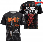 Suvised meester&otilde;ivad Rock Band T-s&auml;rk AC/DC 3D prindiga Lastele l&uuml;hikeste varrukatega T-s&auml;rgid Hip-hop Mood &Uuml;markaelusega vabaaja s&auml;rgid Topid 3XL