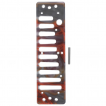 Suupilli Kamm 10 Auku Akr&uuml;&uuml;l Instrument Muusikatarvik Osa HOHNER SP20Amber jaoks