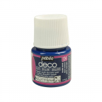 Peinture acrylique - PEBEO - D&eacute;co - Brillant - 45 ml - Bleu Fonc&eacute;