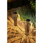 Decoration Balise solaire GALIX G4465 - 20 lumens - A visser ou &agrave; planter - H70cm - Blanc Chaud