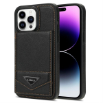 Kaardihoidja ja pildiraamiga rahakoti&uuml;mbris RFID-blokeeringuga iPhone'i 16 15 14 13 12 11 jaoks Samsung S25 S24 S23 PU-nahast klappkaas koos reguleeritava alusega Samsung S21 must