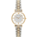 Emporio Armani Naiste k&auml;ekell AR8031 T-Bar Gianni kahetooniline 32