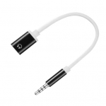 3,5 mm isane-emane C-t&uuml;&uuml;pi helikaabel k&otilde;rvaklapikuulariga MP3-m&auml;ngijale must