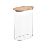 &Otilde;hukindel toidu s&auml;ilituskonteiner, suletud purk kaanega, suure mahutavusega BPA-vaba virnastatav l&auml;bipaistev teravilja kuivtoidu purk 500ML