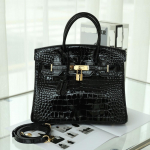 Uus plaatinast kott, suure mahutavusega pendeldamine, k&otilde;rgl&auml;ikega krokodillimustriga nahast naiste kott, &uuml;he &otilde;laga k&auml;eshoitav p&otilde;ikkott 30x16x23cm