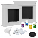 Portal fireplace for individual assembly NOVEMBER GIFTS