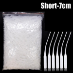 100 tk liimimikrootsikud 401 502 liimipudeli liimitilguti pikendaja t&auml;ppisaplikaatori kukutamistoru otsiku jaoks meisterdamislabori jaoks 100pcs