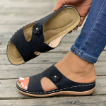 Pehme tallaga naiste &otilde;&otilde;nsad libisevad sandaalid, lillekujundusega vabaaja mugavad suvekingad 43 must