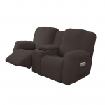 8 tk/komplekt veekindlad 2-kohalise lamamistooliga diivani kattekomplektid K&otilde;ik-&uuml;hes kahekohalise diivani keskkonsooli kattekomplektid 2Seat Recliner cover