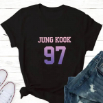 Top Voor Vrouwen V (Taehyung) Jungkook F&auml;nni T-s&auml;rk Vrouwen Suga Kpop Harajuku Ts&auml;rk Vrouw T-s&auml;rgid Esthetische Kleding S