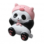 Panda kujuga k&uuml;lmkapi magnetkleebis loominguline fotosein 3D vaiguga magnetiline eemaldatav k&uuml;lmkapi kleebis K&uuml;lmiku sisekujundus A