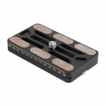 DSLR Kiirkinnitusplaat Universaalne Peeglita Statiivile PTZ Kaamera 60mm Skaala 1/4 tollise Kruviga