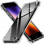 P&otilde;rutuskindel &otilde;hupadja pehme &uuml;mbris iPhone 7 8 Plus X XR XS MAX 11 12 13 14 15 Pro Max SE 2020 jaoks iphone SE 2020 puhas