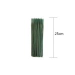 17cm/25/30/40cm Kunstlillevarred Roosi lehed/alus Raudtraadist vars DIY Seebi-/Paberlille varre lisatarvik K&auml;sit&ouml;&ouml;dekoratsioon