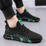 Kingad Mehed V&otilde;rk Jooksu Tossud Vabaaja Paeltega Madalad Hingav Kinga Mood Kevad Suvi Kummitald Zapatos 39 kuni 44 suurused 44 roheline