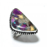 Spiny Oyster Handmade 925 Sterling Silver Jewelry Ring Size 8 p8j94