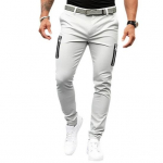 Meeste p&uuml;ksid T&otilde;mblukk Dekoor &Uuml;hev&auml;rviline V&ouml;&ouml;koha keskosa Pehme hingav T&otilde;mblukuga n&ouml;&ouml;biga suletavad taskud Liibuvad vabaaja Four Seasons Streetwear Joggeri pliiatsip&uuml;ksid 2XL