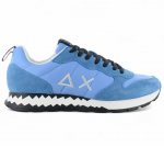 SUN68 Tom Snake - Herren Sneakers Schuhe Blau Z35104-56 ORIGINAL EU 40
