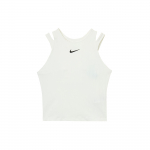 Nike niiskust imav hingav mugav varrukateta topp naistele valge FD5657-100 XL