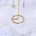 Ehete v&auml;ljapanekuriiul Metallist T-kujuline K&otilde;rvar&otilde;ngaste Kaelakeede Hoiustamise Hoidik Stend N&auml;ita V&otilde;lusid Universaalne Professionaalne V&auml;ljapanek