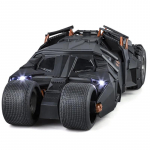 1:18 Batmobile Tumbler The Dark Knight Batman Sulamist M&otilde;&otilde;tkavaga Auto Mudel Valatud Metall Heli Valgus Kogumine Laste M&auml;nguauto Kingitused must