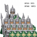 Keskaegsed Elfi Rohani s&otilde;durid Kaardiv&auml;gi lotr Tegevusfiguurid Mini Klotsid Nukk Kokkupandavad Ehitusklotsid MOC DIY M&auml;nguasjad lapse kingituseks