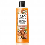 Lux Body Wash LUXURIOUS SANDALWOOD with Sandalwood Oil & Tuberose scent Bottle with upto 12H*| Paraben Free|| 245 ml