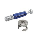 100 tk Kappilukk ja kruvid m&ouml;&ouml;bli kokkupanekuks, ekstsentriline ratas ja puidust t&uuml;&uuml;blid kappide ja sahtlite jaoks A