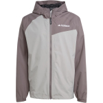Adidas Multi 2L Rain.Rdy Moodne V&auml;rviline Blokk Kapuutsiga Jakk Meeste Jakk J&auml;&auml;-hall S&uuml;si-hall Must JN8809 L gray