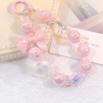 Armsad kaarus&uuml;damega v&otilde;tmehoidjad naistele Magusate helmestega v&otilde;tmehoidja kott Kaunistus telefonipaelaga k&otilde;rvaklappide &uuml;mbris Ripatsitarvikud valge