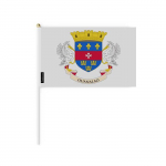 Drapeau Mini &ndash; Saint-Barth&eacute;lemy &ndash; 14 x 21 cm &ndash; Suurus 50 &ndash; Pol&uuml;ester &ndash; L&eacute;ger et robuste