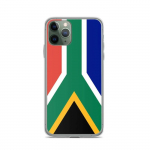 Coque iPhone &ndash; Drapeau Afrique du Sud &ndash; Mod&egrave;le Vertical &ndash; Supp &ndash; Mitmev&auml;rviline &ndash; Silikoon