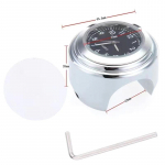 Mootorratta juhtraua kinnituskell Veekindel juhtraua sihverplaadi kella termomeetri temperatuurin&auml;idik mootorratta tarvikute jaoks