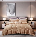 50S Puuvillane Satiin &Uuml;hev&auml;rviline Brokaatkangas Tekikott ja Voodilina Hotellikollektsioon