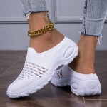 Naiste v&otilde;rkortopeedilised klounid kaaretoega k&otilde;ndimisjalatsid hingavad v&auml;lisslippersid naistele 40 valge