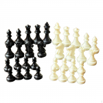 34 Pieces Resin Chess Figures Brain Teaser Accessories Chessmen board Game Pawns 7.5cm King
