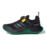 LEGO x adidas Sport J Must Roheline Laste Tossud P&otilde;hi-Must Varustus-Kollane FZ5441 28.5