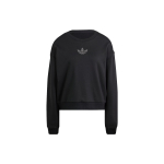 Adidas Originaalide kaunistatud logoga Crewneck dressipluus Naiste topid, must IT9662 M