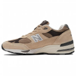 New Balance 991 Valmistatud Inglismaal Finale Pack - Kahvatu Khaki Meeste Tennised Pruun H&otilde;bedane-Mink Delicioso M991CGB 41.5