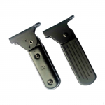 2 Pcs Electric Bike Front Pedals Anti-Slip Sturdy Versatile Easy to Install 5cm