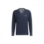 Adidas Golf kolme triibuga pikkade varrukatega V-kaelusega kampsun Meeste kampsun Tumesinine HT0019 XS