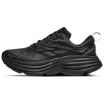 HOKA Bondi 8 Caged Stealth Tech Pack - Kolmekordne Must Unisex Tossud 1155391-BBLC 37⅓
