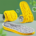 4D massaaži sisetallad Superpehmed spordijalatsid Sisetald jalgadele Jooksukorvid Kinga tallakaare tugi Ortopeedilised siset&uuml;kid Unisex 45-46 hall